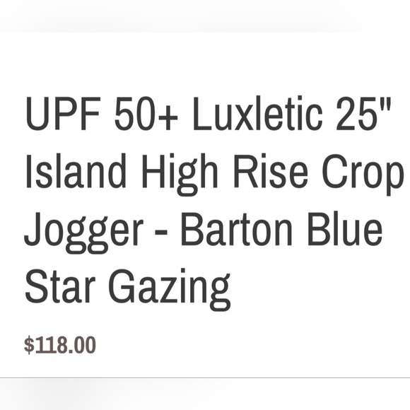 Lilly Pulitzer Leggings-High Rise Barton Blue Star Gazing NWT Medium - Picture 7 of 14